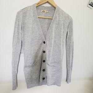 Hollister cardigan grey